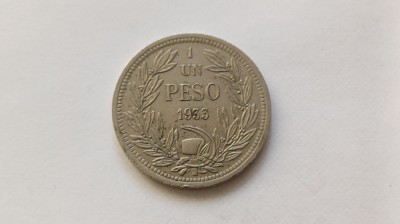Chile-1 Peso 1933 foto