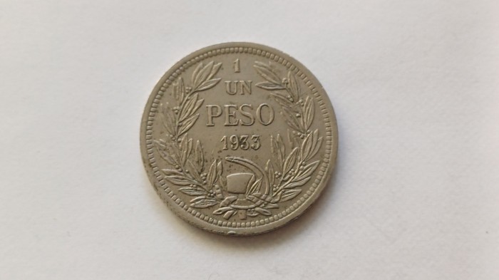 Chile-1 Peso 1933