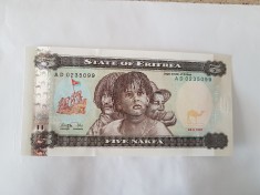 Eritrea 5 Nafka 1997 Noua