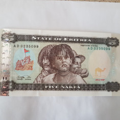 Eritrea 5 Nafka 1997 Noua