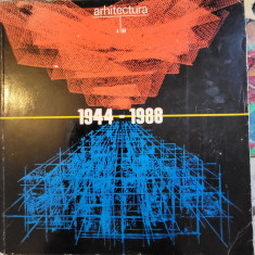 Revista Arhitectura RA 4 1988 DEFENSE RĂDĂUȚI MIERCUREA CIUC TIMIȘ