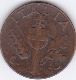 Moneda Italia 10 Centisimi 1938 - KM#74 VF+