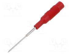Terminal de măsurare Hirschmann T&amp;amp;M 1A 60V DC 30V AC v&amp;acirc;rf 1mm roșu foto