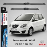 Cumpara ieftin Ștergătoare Lancia Musa 350 184 10.2007&ndash;09.2012 | Bosch Aerotwin A420S 575/380 mm