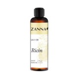 Ulei de Ricin Zanna, 200ml, 100% Natural, Presat la Rece, Uz Cosmetic: Par, Piele, Unghii. Tratament Acnee, Cicatrici, Vergeturi