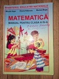 Matematica. Manual pentru clasa a 4-a - Mihaela Singer, Victoria Padureanu