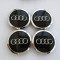 Capace jante aliaj Audi diametru 69 mm set 4 bucati cod 4B0 601 170A negre/gri