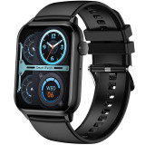 Cumpara ieftin SMARTECH SmartWatch cu Display 1.85 inch, baterie 260mAh, Apel Bluetooth, Bataile inimii, Nivel oxigen, Tensiune arteriala, Moduri sport, Calorii, Vre