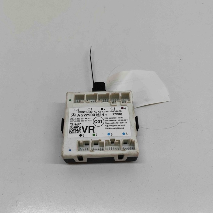 Modul de control ușă dreapta față MERCEDES-BENZ C Coupe C205 2017 OEM: A2229001614,A2229015603,A2229023213,A2C7452860800 32031421