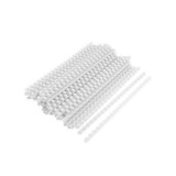 Cumpara ieftin Spire de plastic Fellowes 28 mm 50 bucati/set alb