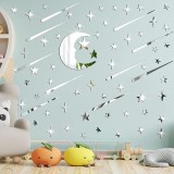 Set Oglinzi acrilice decorative autoadezive night sky 3D stele cazatoare si luna MyStyle&reg;