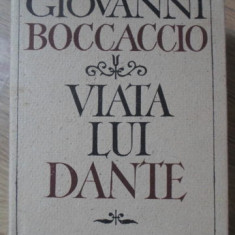 VIATA LUI DANTE-GIOVANNI BOCCACCIO