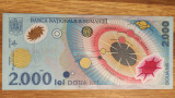 Romania bancnota 2000 lei 1999 eclipsa -mokazie- la cumparaturi de peste 200 lei