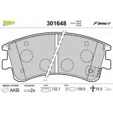 Valeo set placute frana, frana disc First
