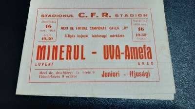 program UVA-AMEFA ARAD - MINERUL LUPENI foto