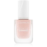 Catrice Glow Tint Shimmer lac de unghii transparent cu particule stralucitoare culoare 030 Sparkle Symphony 10.5 ml