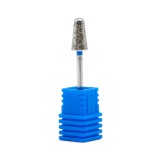 Bit pentru cuticulă, con rotunjit, br&acirc;u albastru 852/060