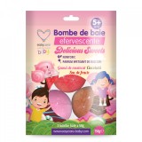 Bombe de baie efervescente pentru copii DELICIOUS SWEETS 3 buc/punga EASYCARE, EASYCARE BABY