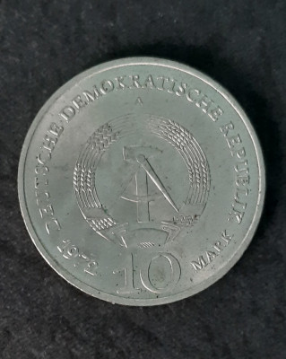 10 Mark &amp;quot;Buchenwald&amp;quot; 1972, RDG - G 3944 foto