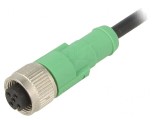 Cablu Conectare M12 5Pini 1.5m PVC 60VAC 4A