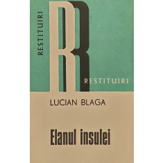 Elanul insulei - Lucian Blaga