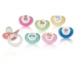 Suzeta silicon ortodontica Bebe D&#039;or nr.2, 6-18 luni, fara BPA, pentru bebelusi