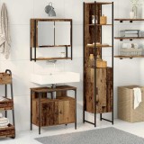 Cumpara ieftin Set de mobilier pentru baie 3 buc. Lemn Vechi