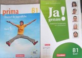 SET 2 CARTI GERMANA B1: JA GENAU! B1 BAND 1, PRIMA B1, BAND 5-CLAUDIA BOSCHEL, JIN FRIEDERIKE-243545