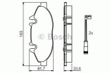 Set placute frana,frana disc MERCEDES VIANO (W639) (2003 - 2016) BOSCH 0 986 494 081