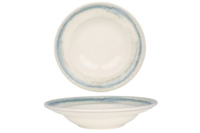 Bonna Farfurie cu paste - Rivus Line - Por&amp;Aring;&amp;pound;elan - 24 cm (400cc) - set de 2 foto