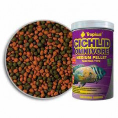 TROPICAL Cichlid Omnivore Medium Pellet 1000ml/360g