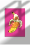 PA-002|Imprimeu pe p&acirc;nză Pop Art &ndash; Ilustrație retro nonconformistă, decor de perete vibrant inspirat din desene animate, poster funky | A4 (21 x 29.7