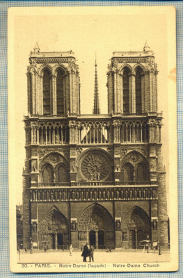 AD 517 C. P. VECHE - PARIS -NOTRE-DAME (FACADE) -FRANTA foto
