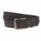 Curea barbati, casual-eleganta, din piele naturala intoarsa, latime 3.5 cm, gri - CL002
