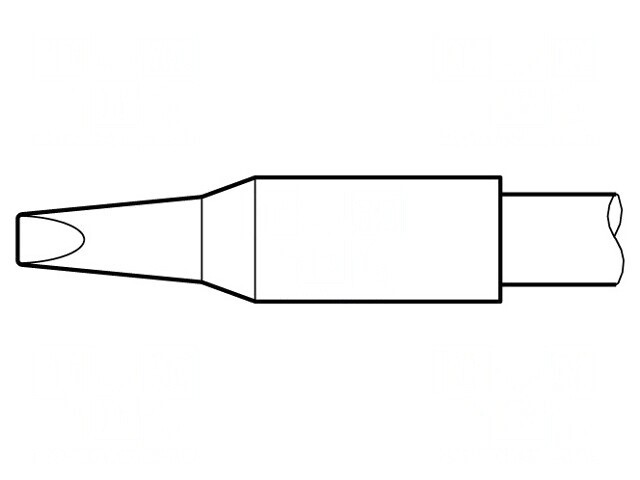 V&acirc;rf Şurubelniţă Longlife 2,2x1mm pentru Staţie de Lipit