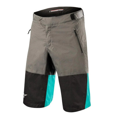 Pantaloni Moto Scurti Alpinestars Tahoe Wp Shorts, Gri/Negru/Albastru, Marime 36 foto