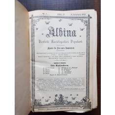 Ion Kalinderu - Albina. Revista enciclopedica populara (1902, vezi descrierea)