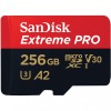 Card Memorie microSDXC SanDisk Extreme Pro, 256Gb, Clasa 10 / UHS-1 U3, Cu Adaptor SDSQXCD-256G-GN6MA