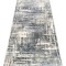 Traversa Festonata Surfilata, Model Anny 33015-891, Inaltime Fir 7 mm, Latime 0.68m, Marime 68 x 300 cm, Gri, Antialergic, Polipropilena, Living, Dorm