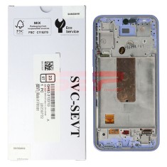 LCD+Touchscreen cu Rama Samsung Galaxy A54 5G / A546 VIOLET Original Service Pack