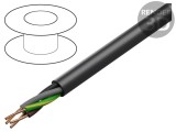 Cablu YKY 4G2,5mm2 PVC Negru