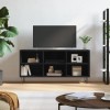 VidaXL Comodă TV, negru, 103,5x30x50 cm, lemn compozit