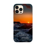 Husa compatibila cu Apple iPhone 14 Plus model Sea at the dawn, Silicon, TPU, Viceversa, Transparent, Carcasa