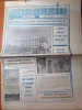 Ziar Magazin 24 Februarie 1990 - Schema Retea Metrou Bucuresti, Stare Buna, 12 Pagini