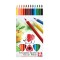 Creioane colorate Ico Arici triunghiulare 12/set