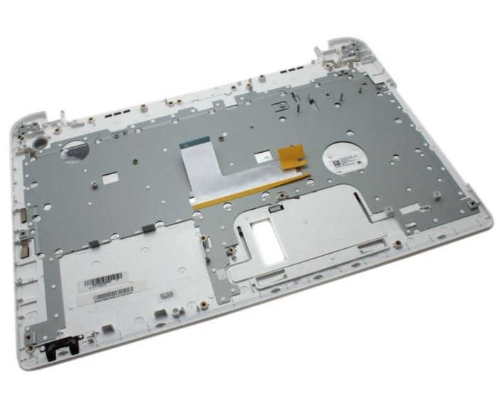 Tastatura HP Alba Toshiba AEBLI00120 cu Palmrest alb fara touchpad, Toshiba EABLI018A2M cu Palmrest alb fara