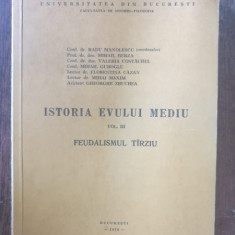 Radu Manolescu, Mihail Berza, Valeria Costachel, Mihail Gubolgu, Florentina Cazan, Mihai Maxim, Gheorghe Zbuchea - Istoria Evului Mediu vol. III - Feu