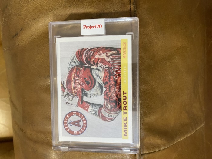 cartonas baseball - Mike Trout - Topps - Project 70