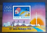 Romania 1972 - Colita Olimpiada Munchen