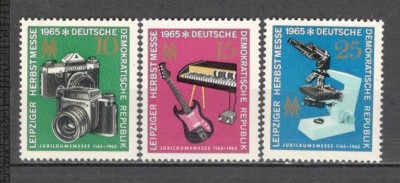D.D.R.1965 Targul de toamna Leipzig SD.175 foto